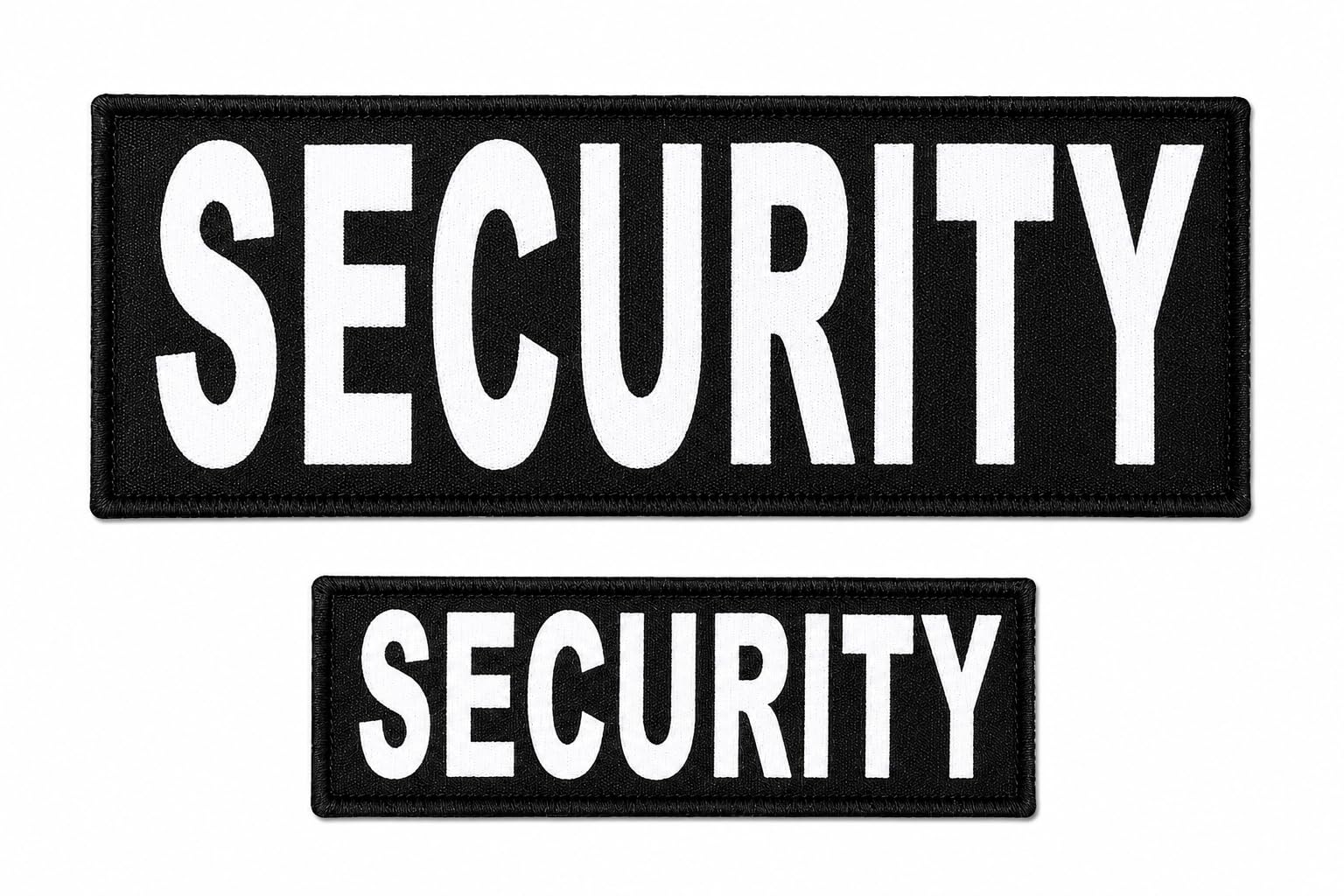 Security Gear Security Embroidered Patches Hook and Loop,Tactical Short Sleeve Work Shirt with Epaulettes, Professional Security Guard Apparel, Durable Ripstop Fabric, Multiple Utility Pocket