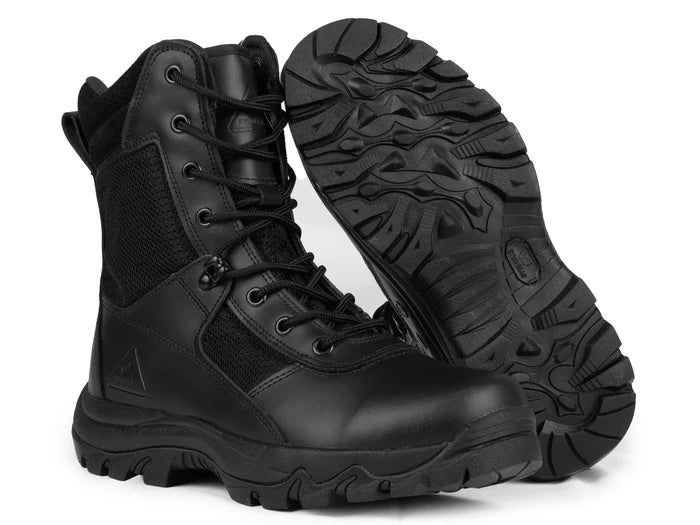 Boots 8" Side Zip Tactical Duty Boots Professional Performance for Every Shift
