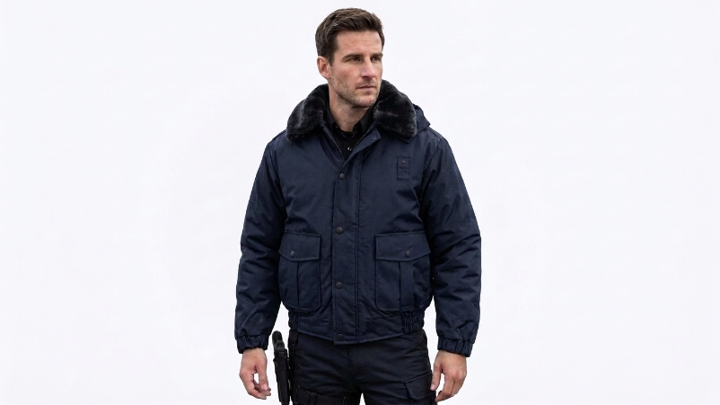 Bomber Jacket All Season Heavy Duty Removable Hood