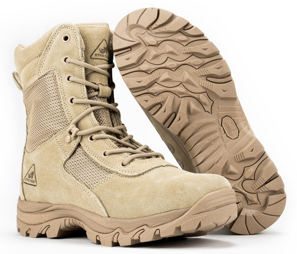 Boots 8" Side Zip Tactical Duty Boots Professional Performance for Every Shift